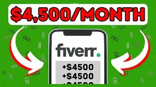 MAKE $4500/MONTH using this FIVERR AFFILIATE MARKETING