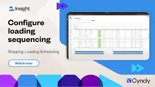 Insight - Shipping: Loading Scheduling