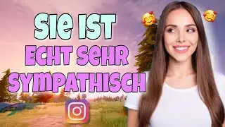Ich bringe sie zum LACHEN und bekomme ihren Instagram!😂