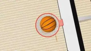 Basketball 3D animation, with textures and illumination. Made in Autodesk Maya. - Test