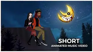 Animation couple on roof
