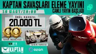 20.000 TL DEĞERİNDE TURNUVA YAYINI | KAPTAN | PARTNER | INTERNATIONAL TV | NEW STATE MOBILE