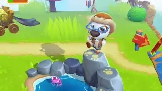 Level 48- My Talking Hank: Islands Adventure - New Game by Outfit7 Gameplay