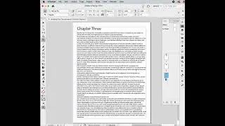 Breaking a text thread in InDesign