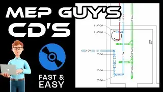 Plumbing Construction Documentation in Revit