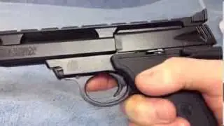 S&W 22A Pistol Trigger Job and Complete Disassembly