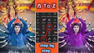 Navratri special photo editing New 2022 || Navratri photo editing kaise kare PicsArt se