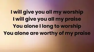 I sing praises to your name + Spontaneous | Eric Gilmore Lyrics