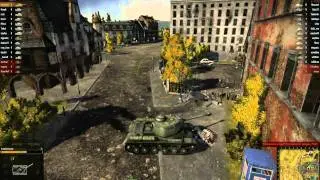 World of Tanks IS-2 122mm Siegfried Line Gameplay