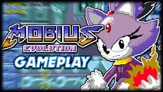 Sonic & Blaze Rescue the Animals | Mobius Evolution (Sonic ROM Hack) Gameplay