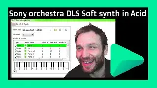 Acid pro - Sony Orchestra DLS Soft Synth FULL LIST