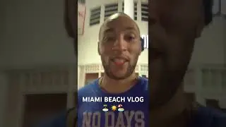 MIAMI BEACH VLOG 😱🌊🏖️ #rnotv #vlog #shorts