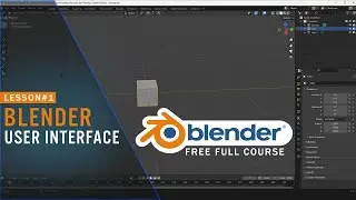 Blender User Interface | Interface Overview | Blender Tutorial in Hindi / Urdu