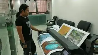 Fixing HP Designjet T2530 ( Service Maintenace ) Mechanical Issue #HP #WideFormatPlotter #Printer