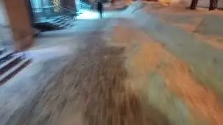 Зимний велопрокат близь станции Люберцы.