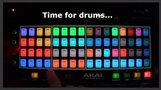 Blinding Lights made with AKAI Fire (FireNFX MIDI Looper mod)