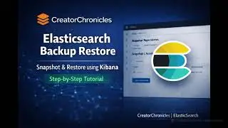 Elasticsearch Backup Restore Step by Step | Snapshot & Restore Tutorial