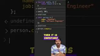 Difference between null and undefined in JavaScript (in Hindi) | JavaScript for Beginners #shorts