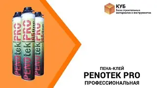 Пена-клей Penotek Pro профессиональная Стройбаза КУБ