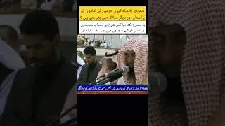 Salah ul Budair Madina Masjid e Nabvi Imam and Saudi king #budair #masjidnabawi #saudia #voiceofazad