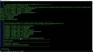 Create project import in IDE // Создание maven проекта и импорт в IDE