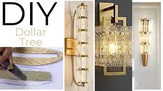 Hot Glue DOLLAR TREE WALL Decorating IDEAS For SMALL SPACES To Tryout!