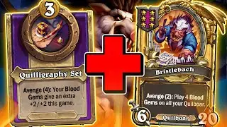 MAX Avenge GEM Scaling! | Hearthstone Battlegrounds