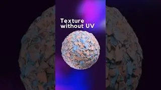No UV required! Box mapping in Blender 