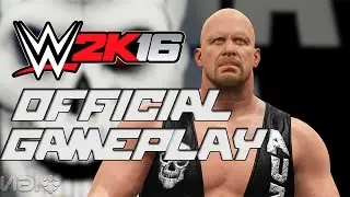 WWE 2K16 Official Gameplay & Entrances!