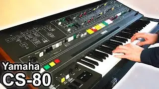 YAMAHA CS-80 - Ambient Pads & Soundscapes | Synthesizer Demo