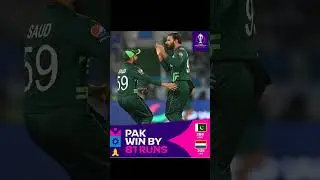 PAKISTAN WIN BY 81 RUNS 