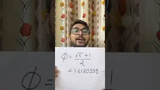 existence of golden ratio #mathtrick #math #mathfacts #olympiad #jee #class #mathmemes #classmath