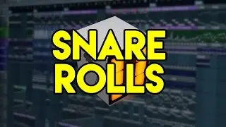 How to make SNARE ROLLS in FL STUDIO (CREATIVE and ORIGINAL)