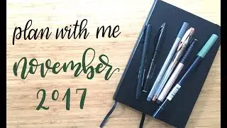 Plan With Me | November 2017