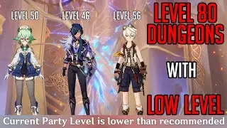 How I Farm Level 80 Dungeons With Low Level Characters - Genshin Impact
