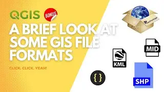 GIS file formats in QGIS