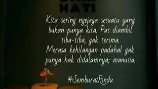 status WA Bikin baper