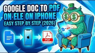 Convert Google Doc to PDF on iPhone – Easy Step by Step (2026)
