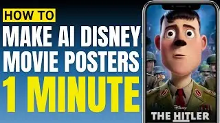 AI Disney Posters (CRAZY 😱) | How to Make AI Generated Disney Movie Posters For FREE