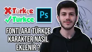 FONTLARA TÜRKÇE KARAKTER EKLEMEK - PHOTOSHOP EĞİTİMLERİ