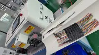 870NW 12 Wheels Drive Electric Wires Inner And Outer Double Layers Peeling Cutting Machine Max 12mm2