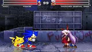 Team andersonkenya1 vs Team Zaki MUGEN Request Part 6 4v4 Battle!!!