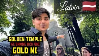 Apne Golden Temple Ke Samne Kch Bhi Gold Ni Hai Isme 🇱🇻 - Exploring Riga Hidden Gems #latvia #europe