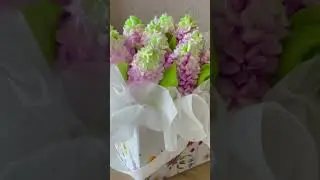 Сирень из зефира 🫶 #зефирныецветы #рецептзефира #зефир