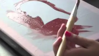 Screen Printing Lesson Two: Method Two (Using Only Screen Filler)