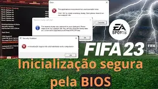 Secure Boot is not enabled on this machine” in FIFA 23