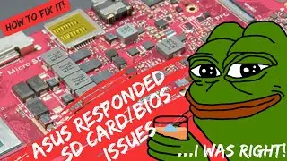 HUGE NEWS🗞️ Asus Responded! Rog Ally SD Card / Bios Issues FIX... I WAS RIGHT! Here is the solution