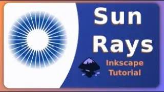 A Quick And Dirty Way to Make Sun Rays in Inkscape within 3 mins