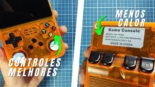 Improved BUTTONS and DPAD | HEATSINK on R36S!