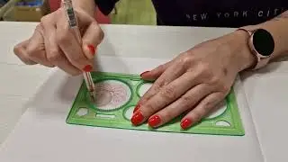 Начертила.